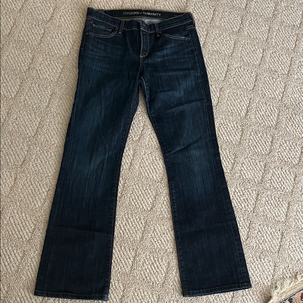 Citizens of Humanity Women's Deep Indigo Boot Cut Jeans